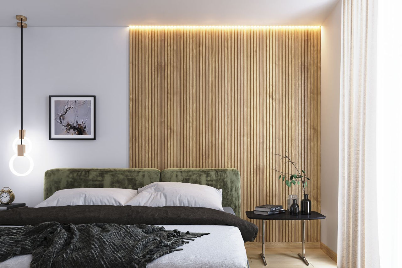 Lamela finisaj Decorativ din lemn PEKAN OAK 38mm