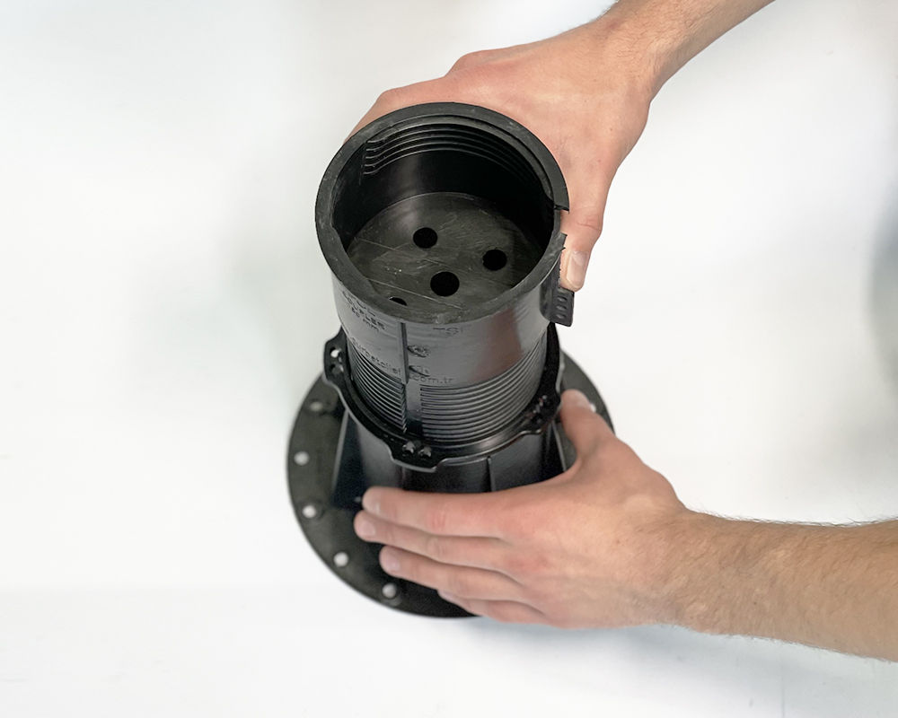Podeste pentru plăci ceramice, prelungitor pentru baza K-CL (180mm)