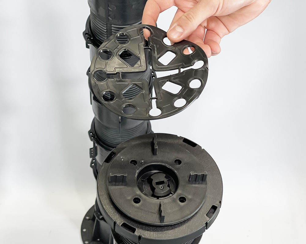 Podeste pentru plăci ceramice, Suport cauciuc K-S2 2mm