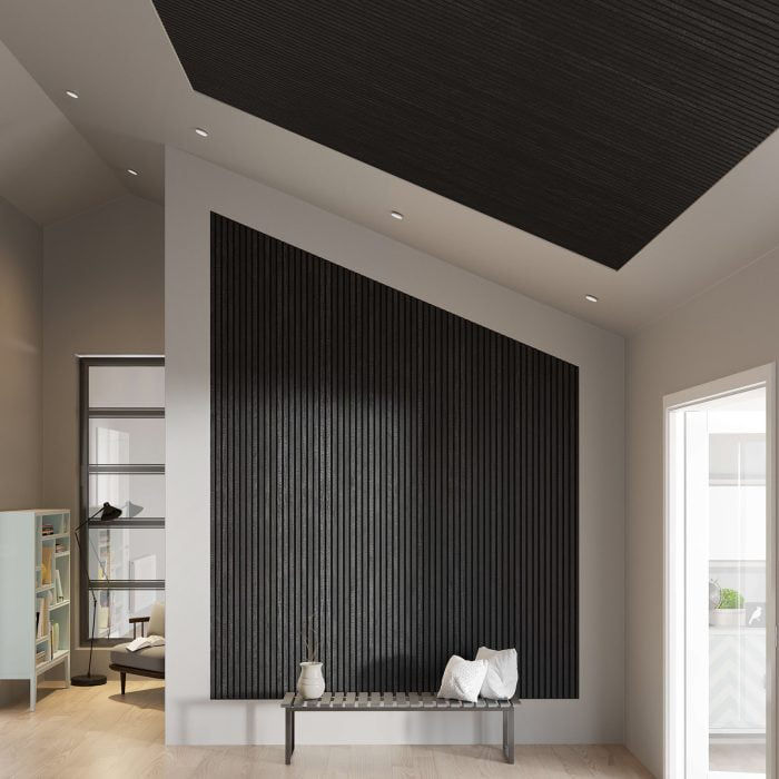 Деревянная акустическая панель Charcoal AKUPANEL