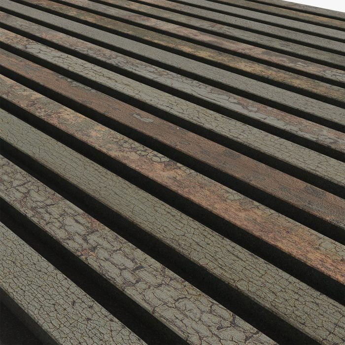 Деревянная акустическая панель Grey Oxide AKUPANEL