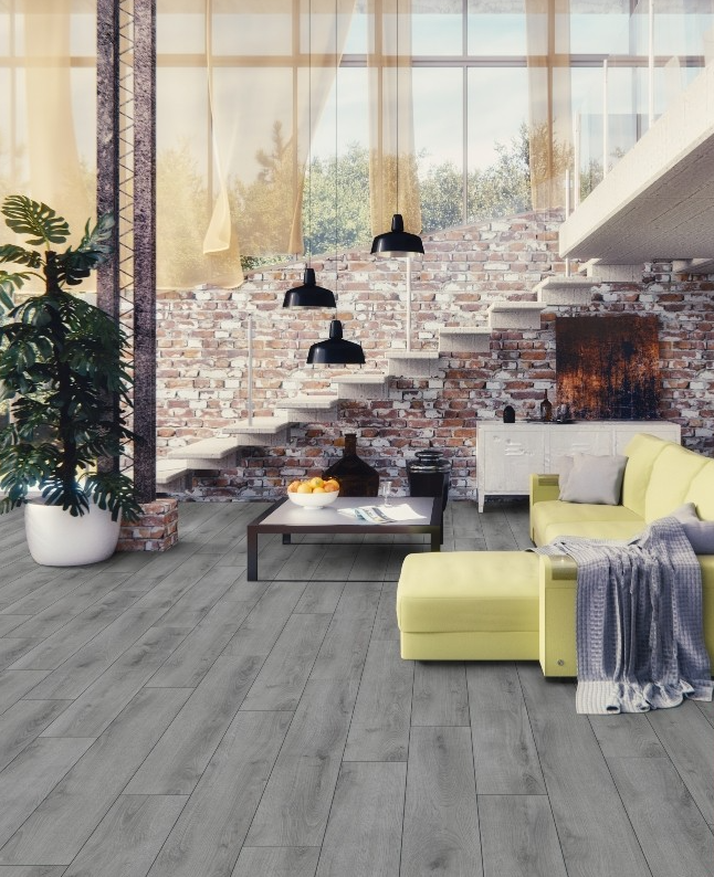 Parchet laminat Kronotex Kronotex Superior Evolution D3900 12mm Summer Oak Grey