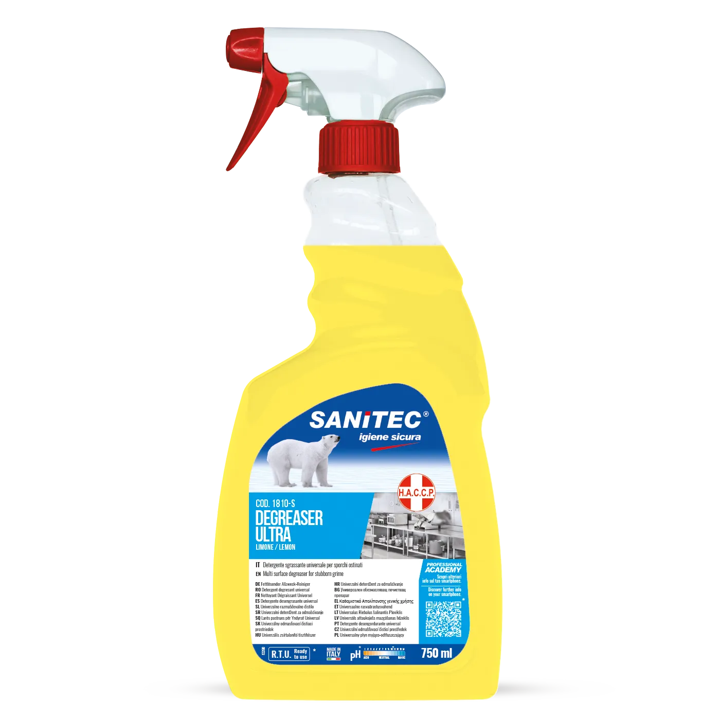 Ultra Limone - Degresant profesional 750 ml - 1810