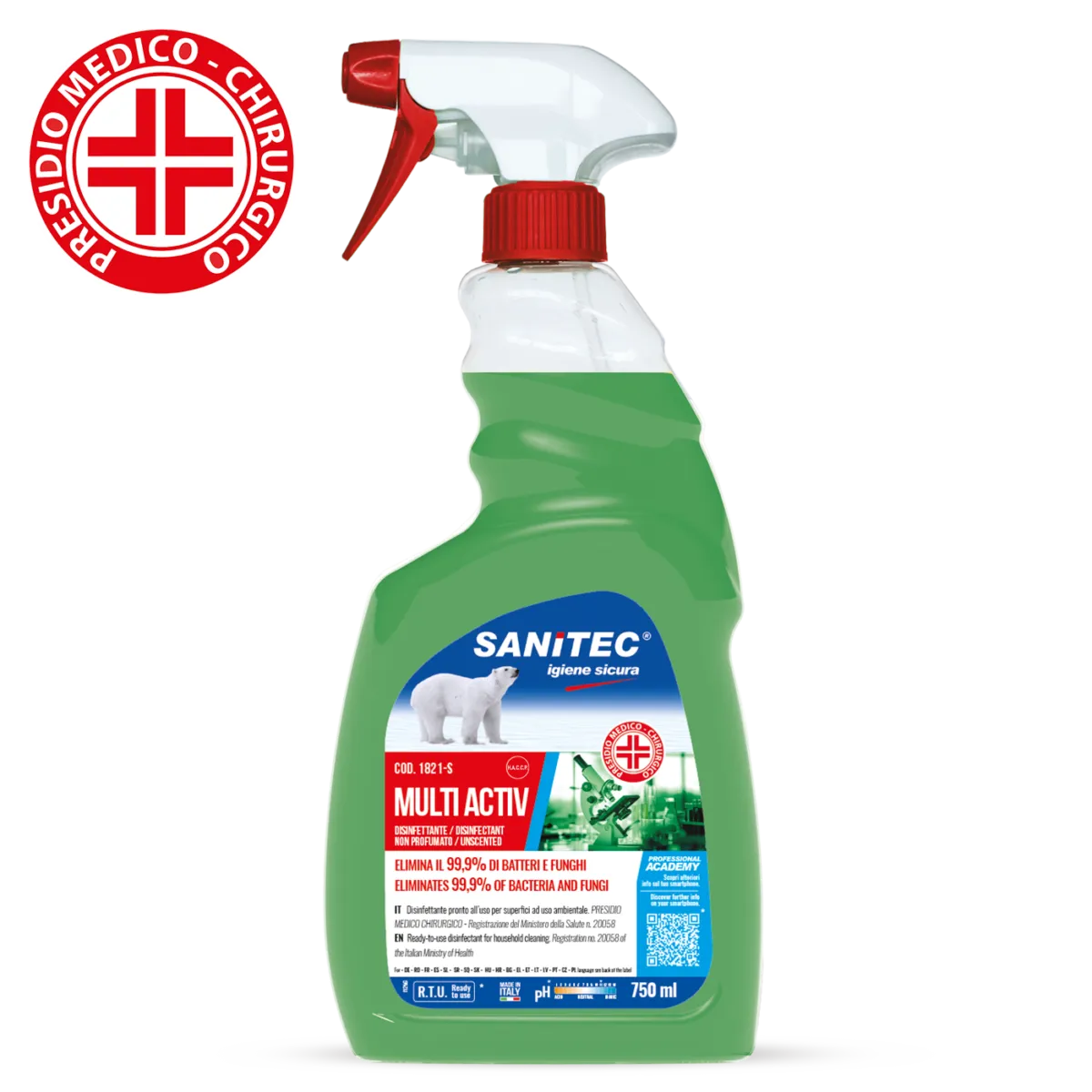 Multi Activ - Detergent dezinfectant 750 ml - 1821