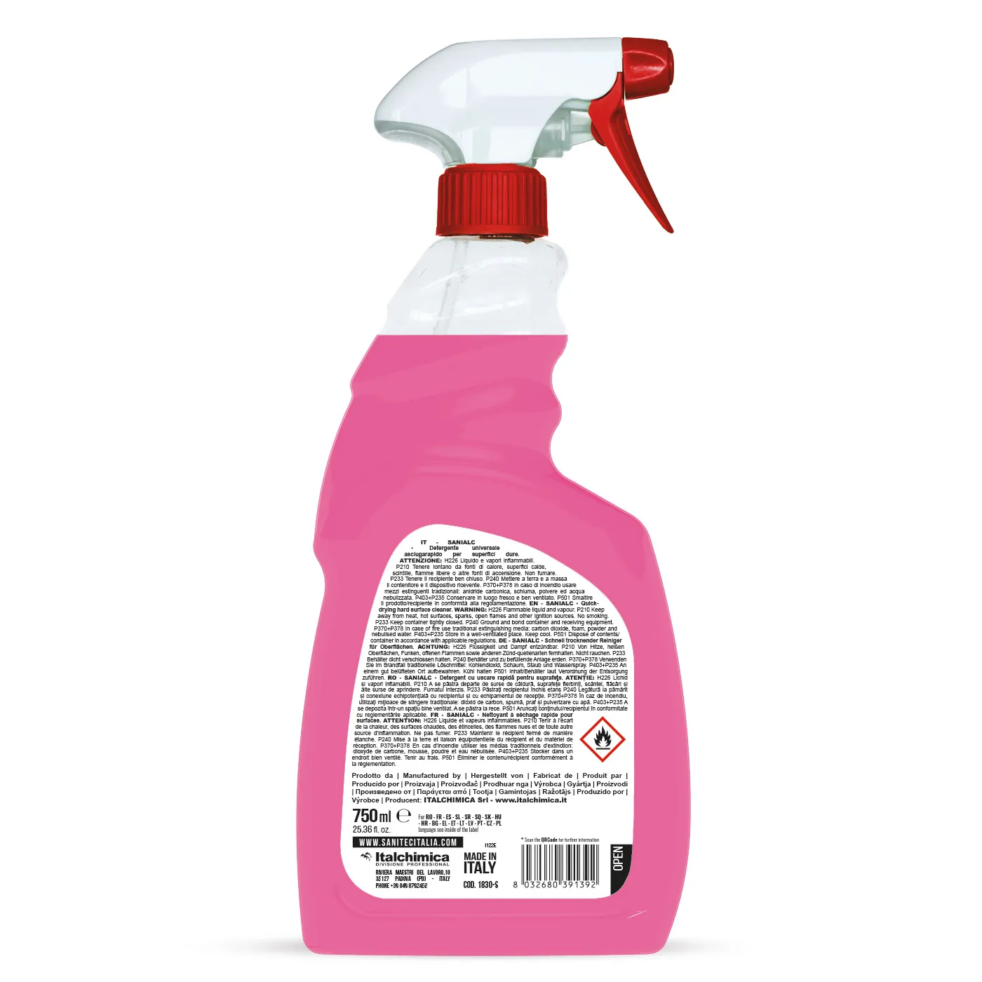 Sanialc - Detergent universal 750 ml - 1830