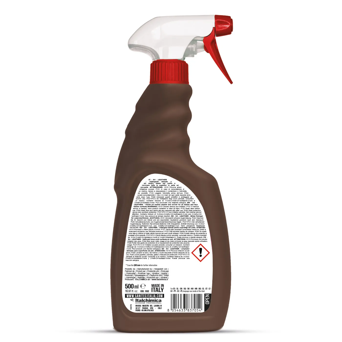 Specifico Pelle - Detergent pentru piele 500 ml - 1835