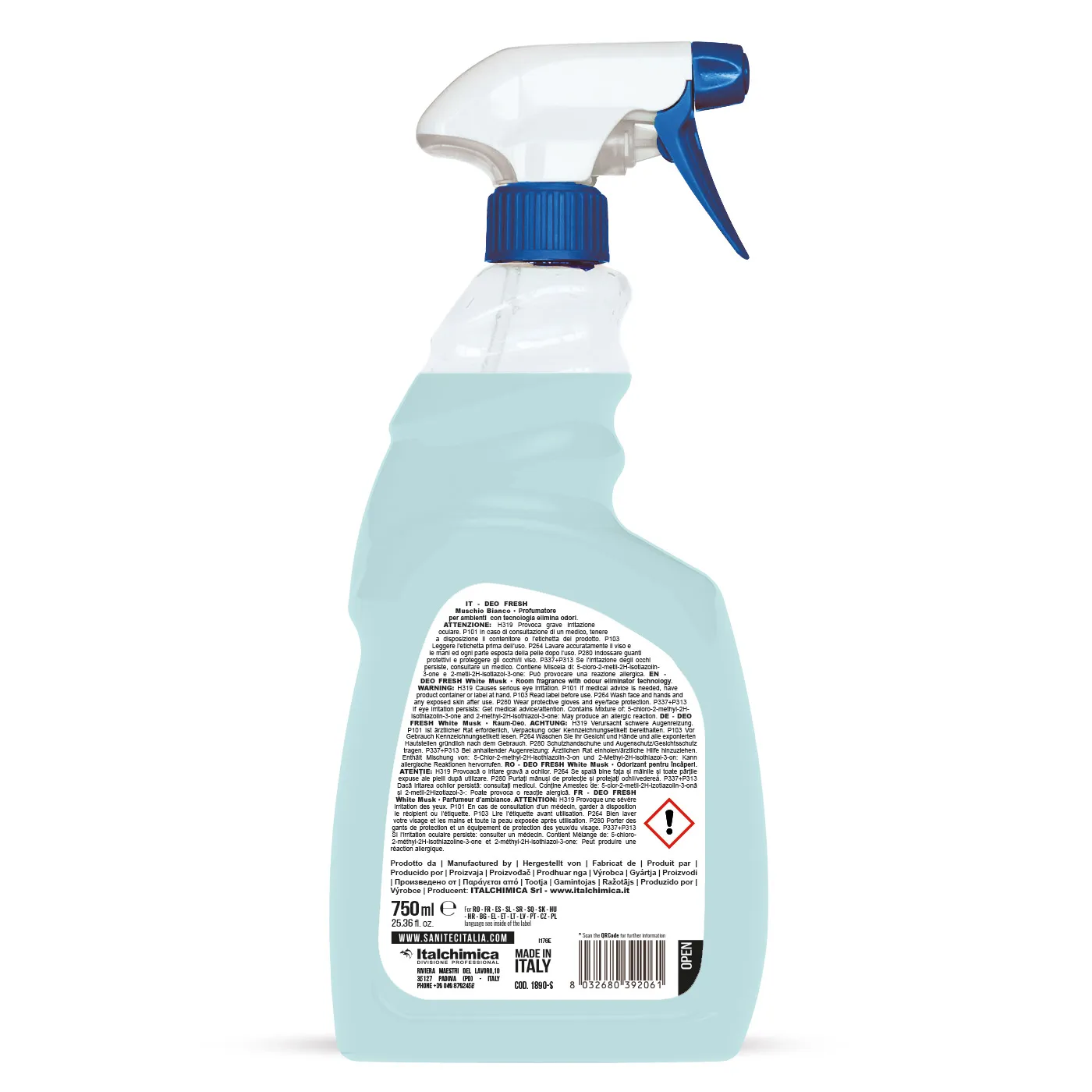 Deo Fresh Muschio Bianco - Арома-спрей 750 мл - 1890
