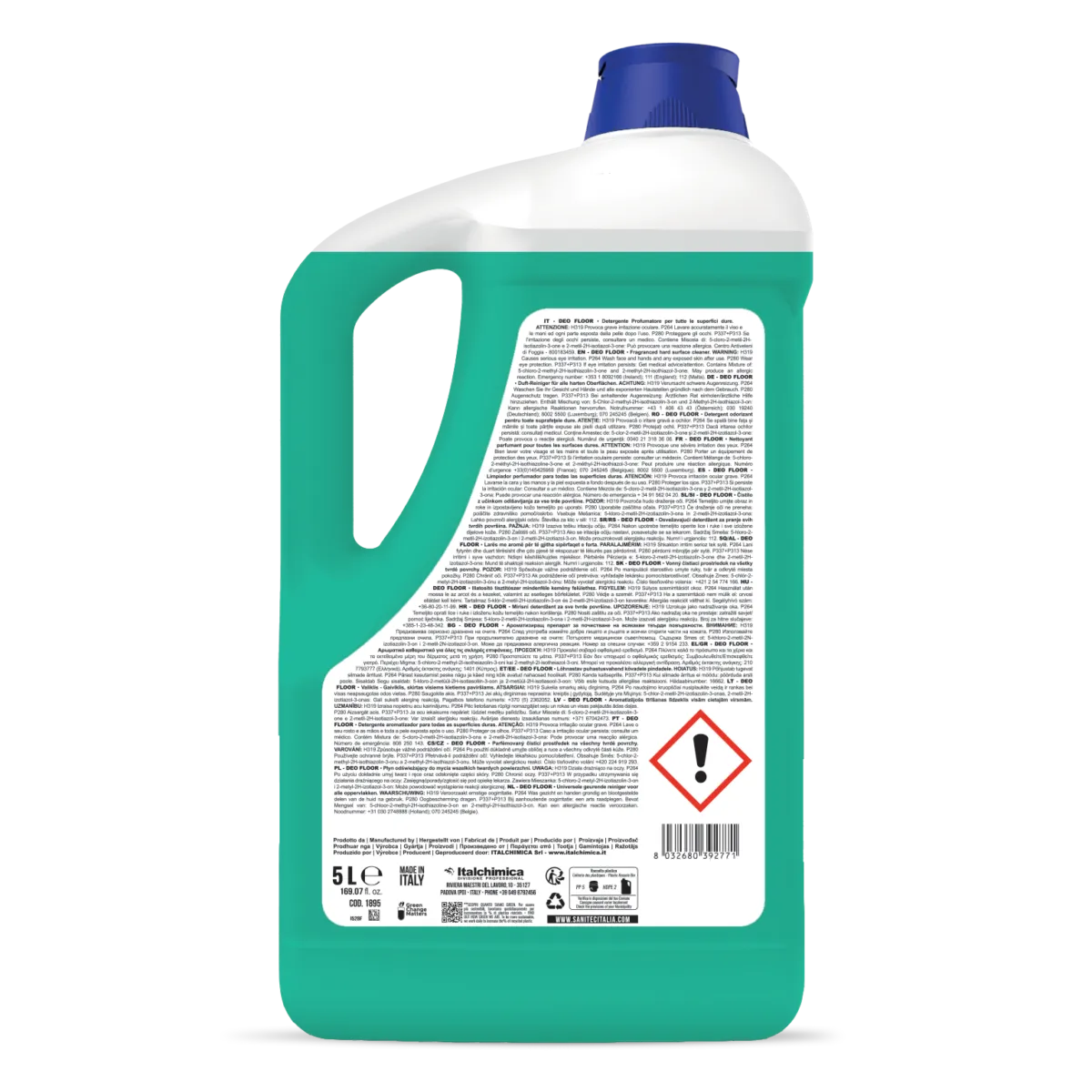 Deo Floor Pino - Detergent pardoseli cu efect odorizant 5 L - 1895