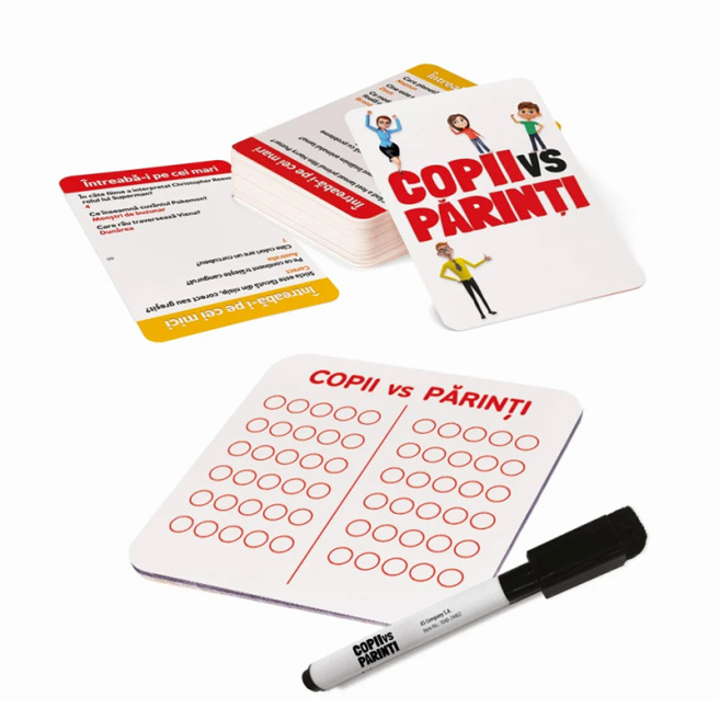 Joc de societate mini "Copii vs parintii" (RO) 60114 (11932)