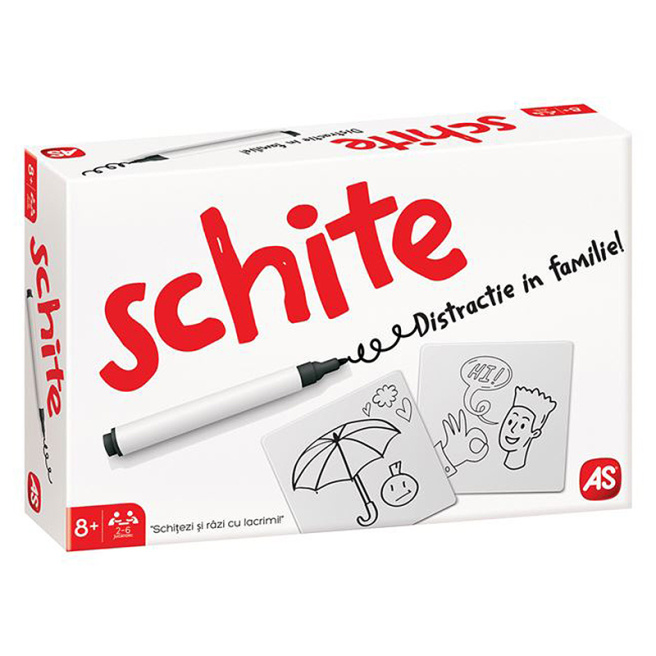 Joc de societate mini "Schite. Distractie in familie" (RO) 60113 (11933)