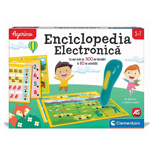 Joc de masa "Enciclopedie electronica", 5-7 ani (RO) 60710 (11934)