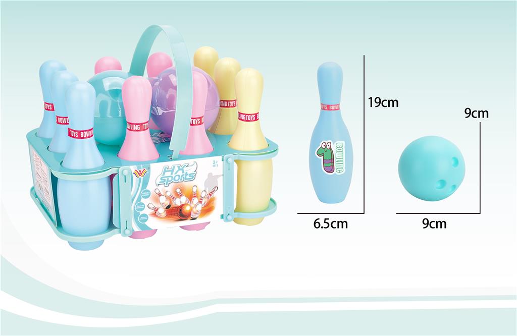 Bowling (10 buc. + 2 mingi) 212504 (12011)