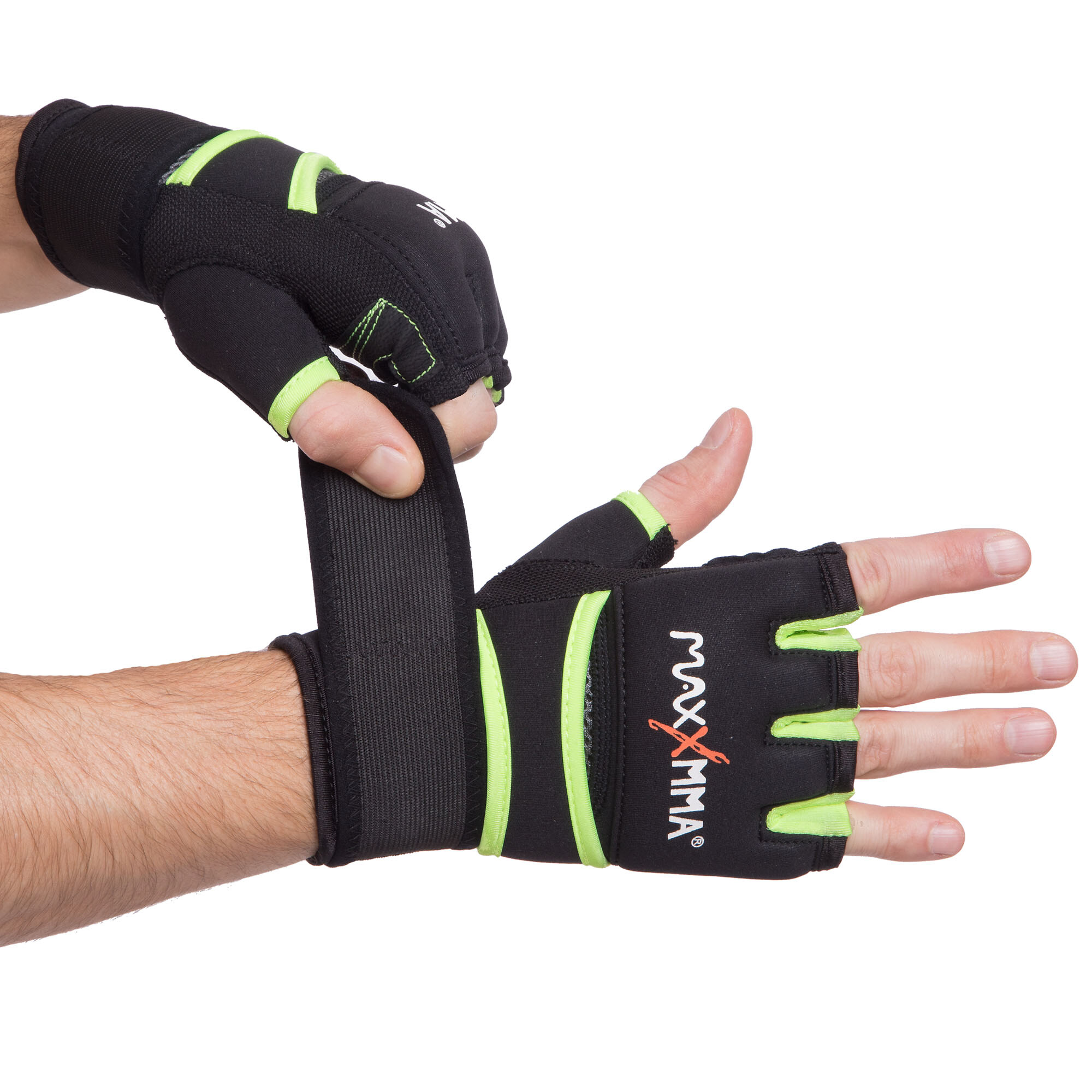 Manusi pt box cu bandaje L-XL BO-0840 (12152)
