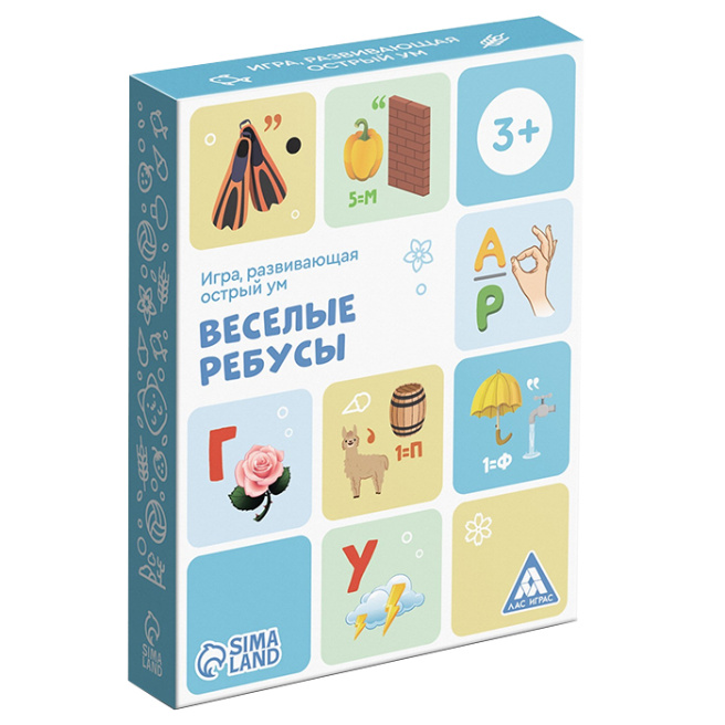 Joc de societate "Puzzle-uri distractive" 3+ (RU) 3842662 (12220)