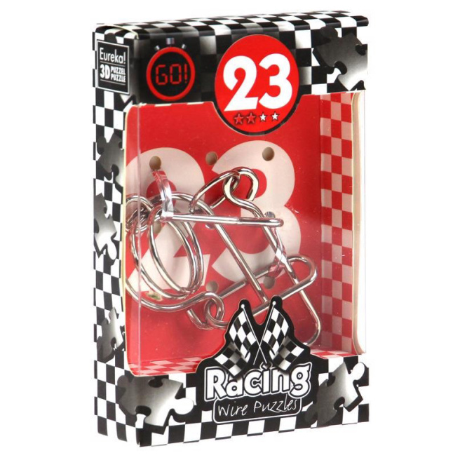 Головоломка металлическая Eureka Racing Wire Puzzle 61022/6 (12212)