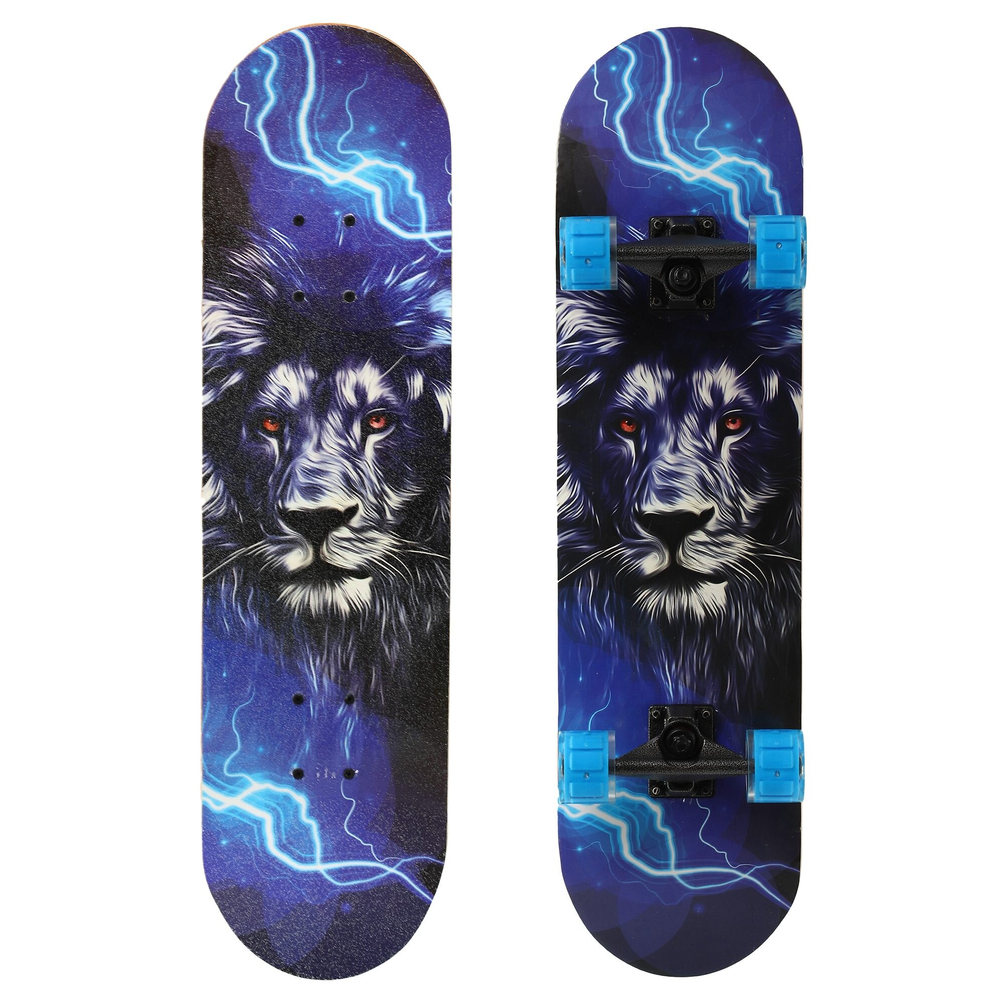 Skateboard lemn 78x20 cm (max. 100 kg) SK-1248-2 (12337)