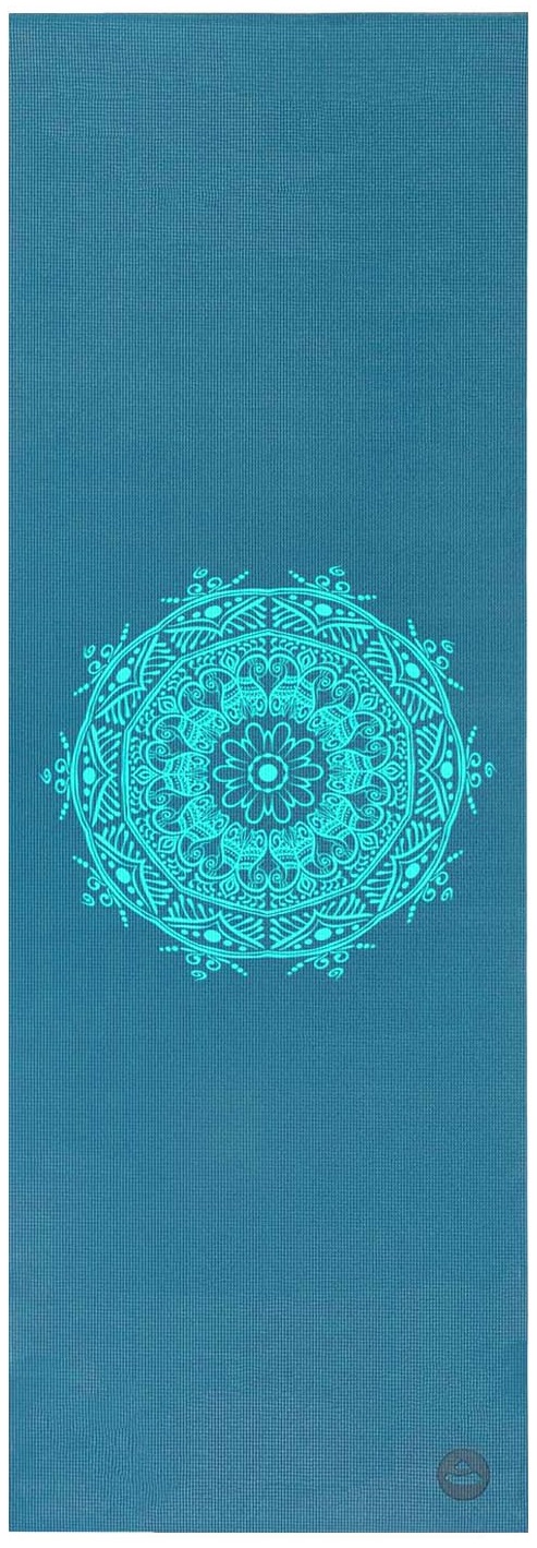 Saltea yoga 183x60x0.4 cm PVC Bodhi Mandala Turquoise 896MP (12362)
