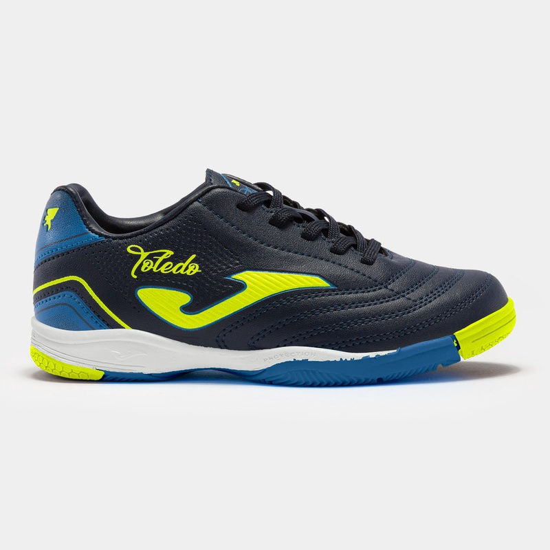Бампы футбольные р.35.5 Joma Toledo Jr TOJS2303IN Navy Yellow Indoor (9917)