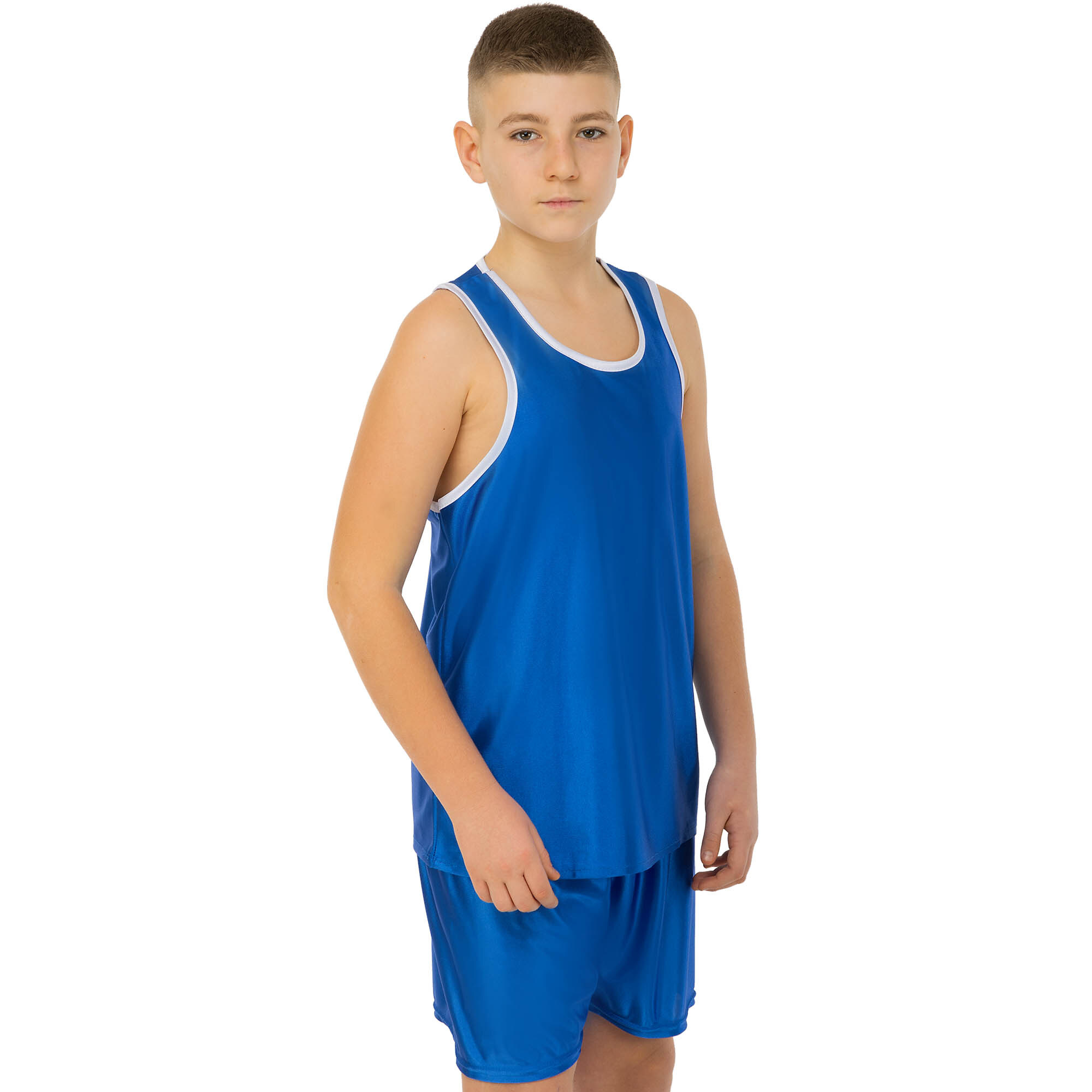 Форма боксерская детская (майка и шорты) M (140-150 см) BO-1652 (12389)