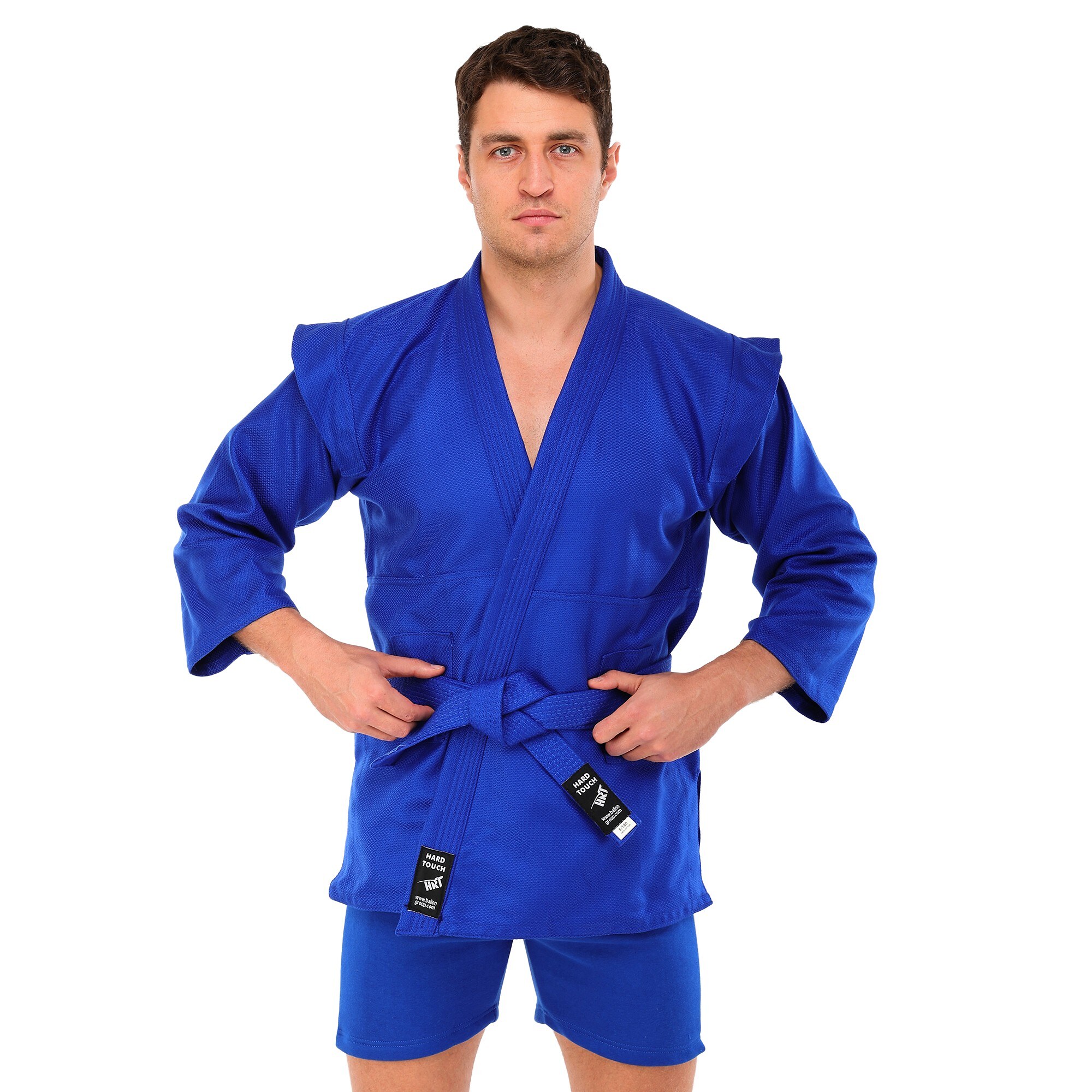 Кимоно для самбо хлопковое р.130 см, 500 г/м2 CO-4676 (12379)