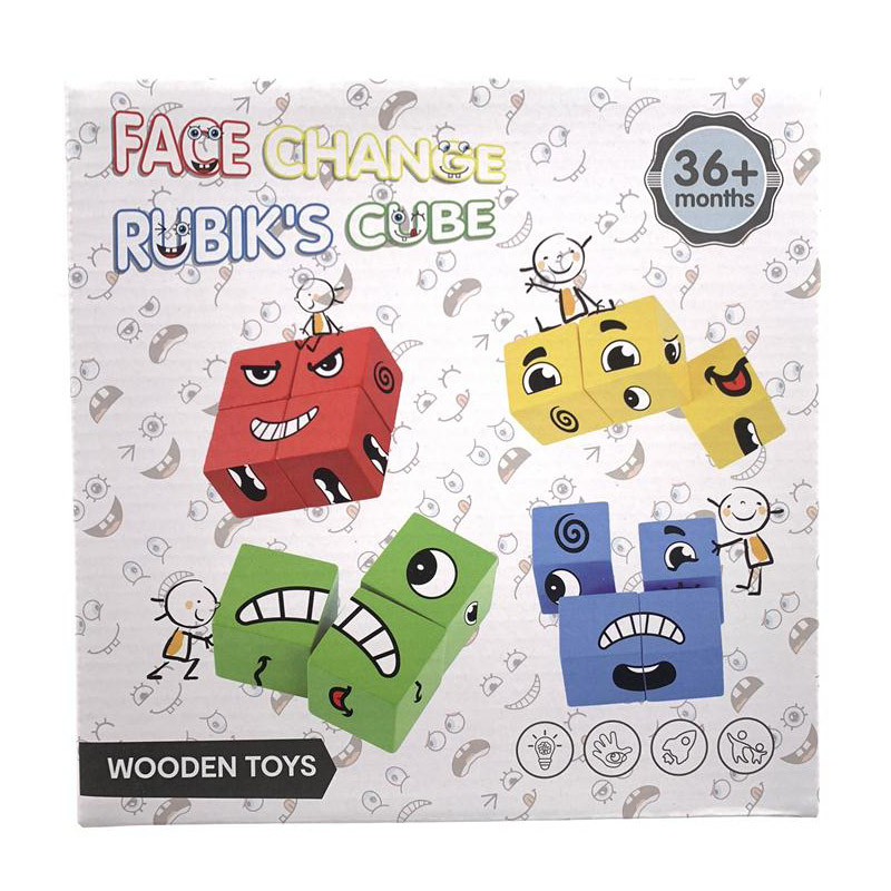 Joc de logica Face Change Rubics Cube MKT424509 (12492)