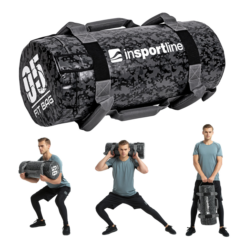 Sac pt crossfit 5 kg inSPORTline Fitbag Camu 17891 (12558)