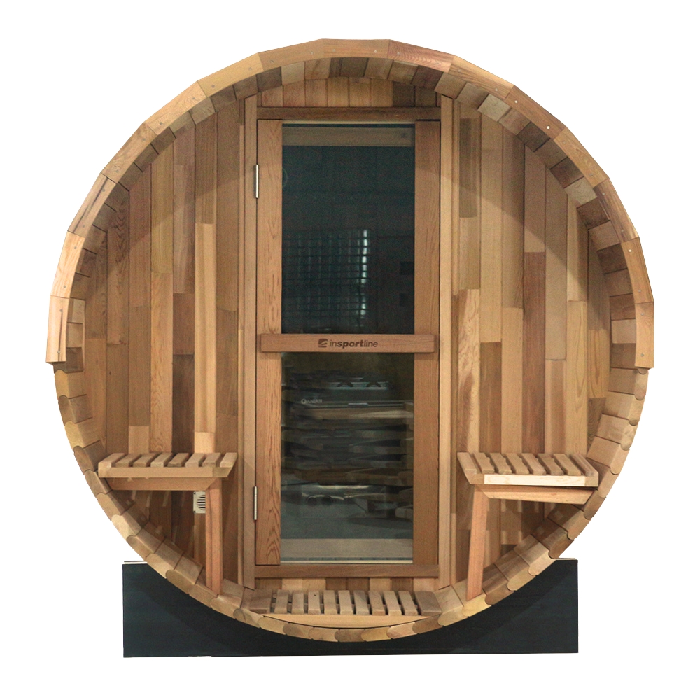Sauna din cedru pt 4 persoane inSPORTline Viduor 400 IN27405