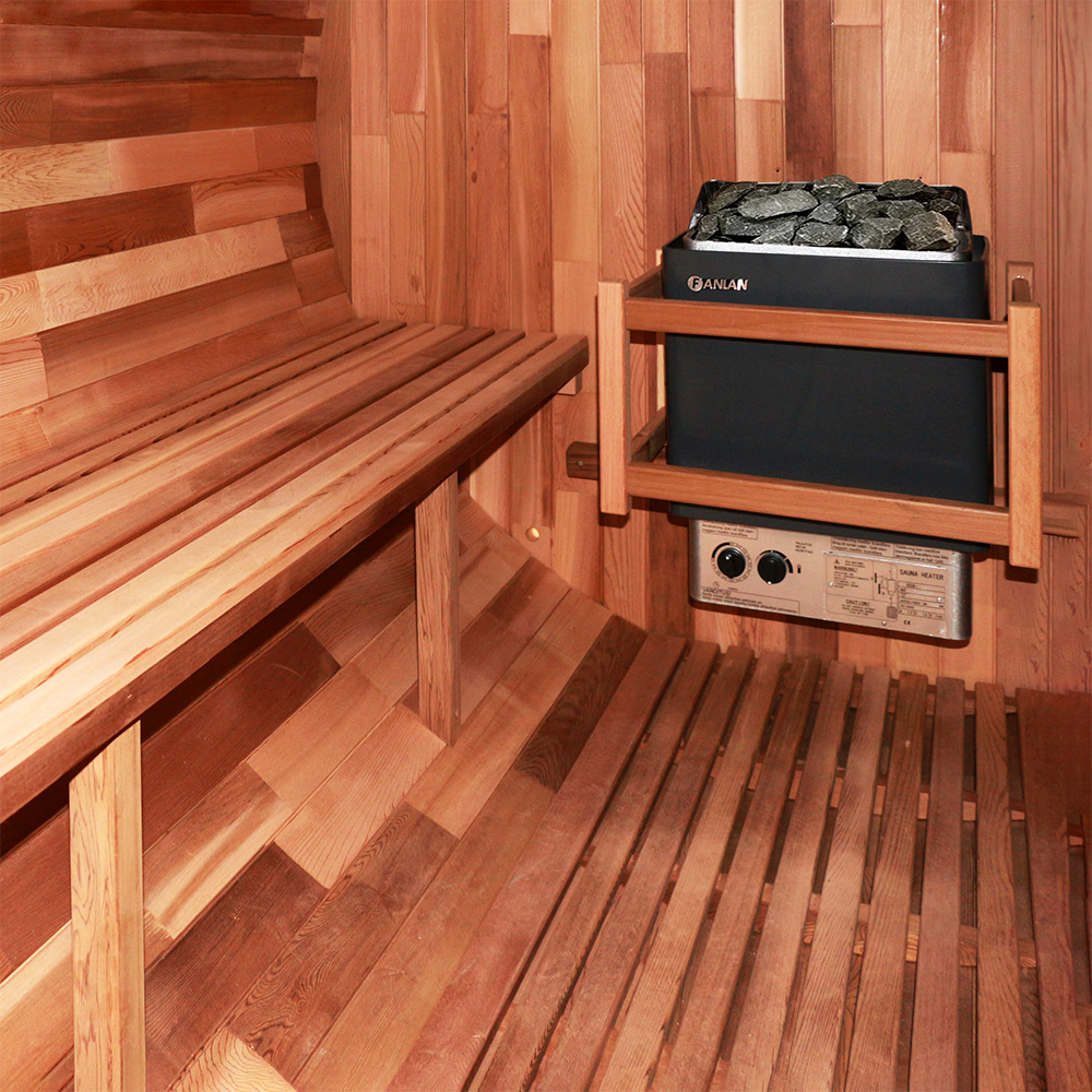 Sauna din cedru pt 6 persoane inSPORTline Viduor 600 IN27406