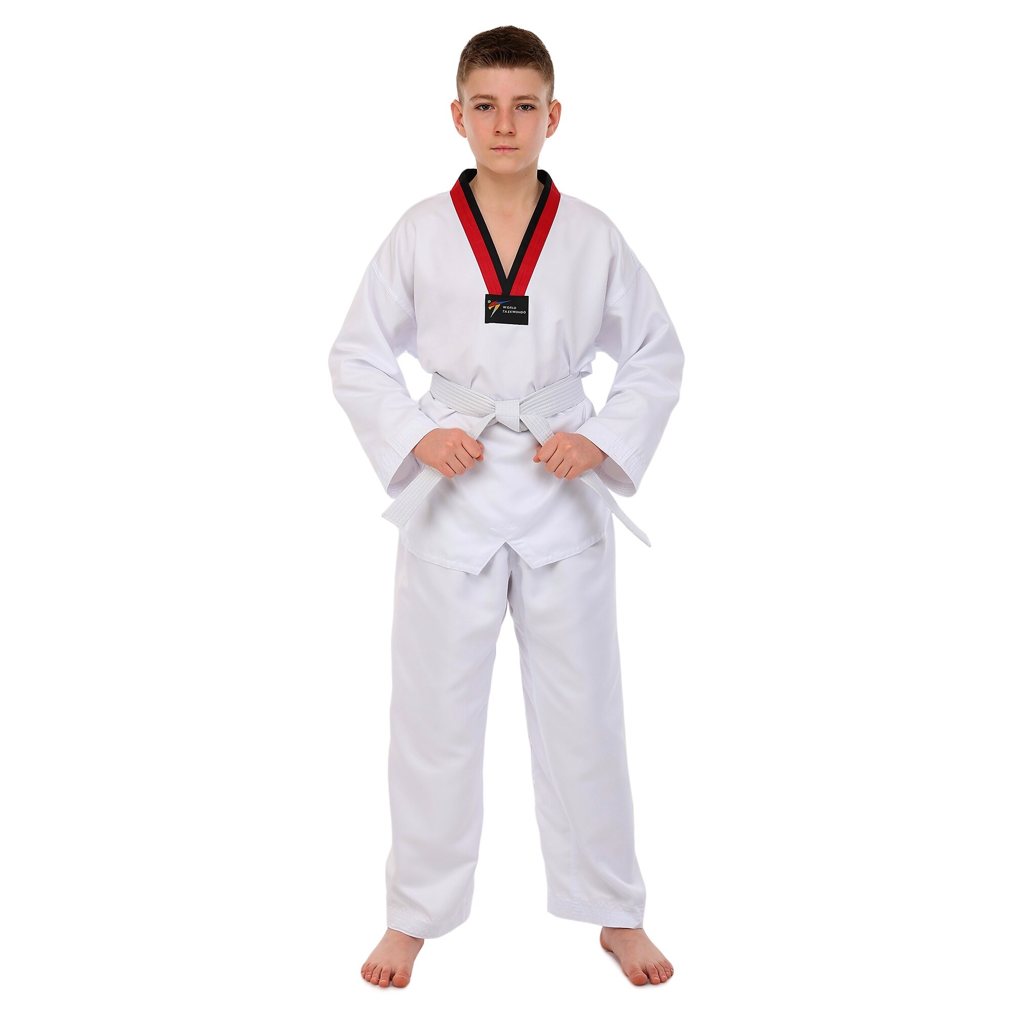 Kimono pt taekwondo din coton m.140 cm, 240 g/m2 BO-1643 (12626)