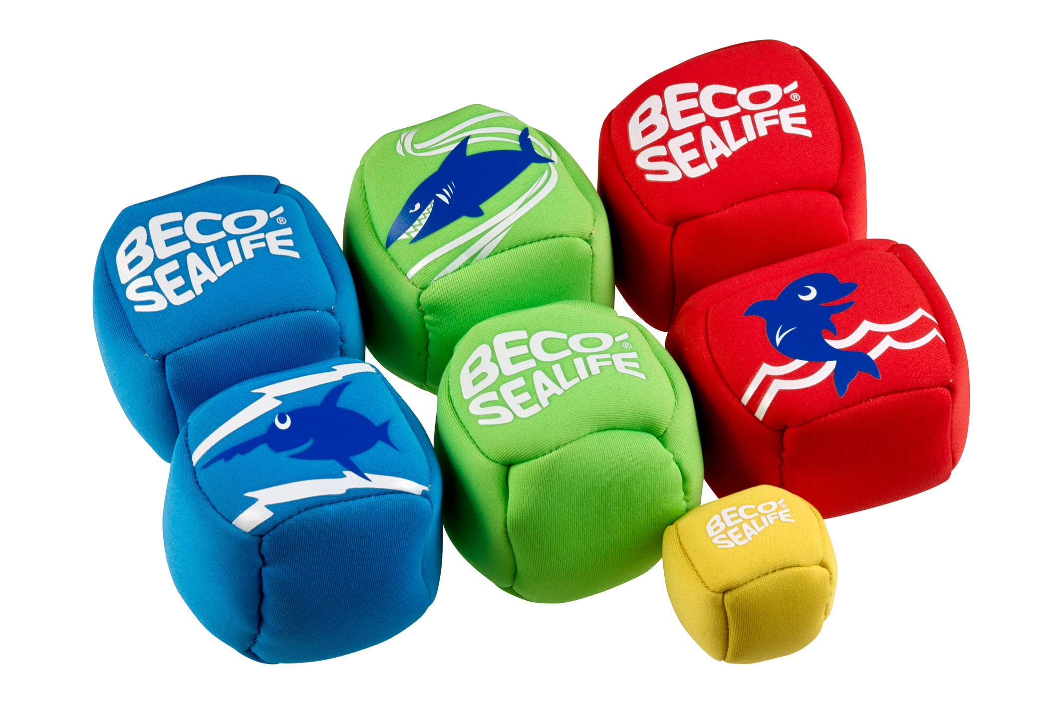 Jucarii pt bazin (7 buc.) Beco Soft-Boccia 95963 (12622)