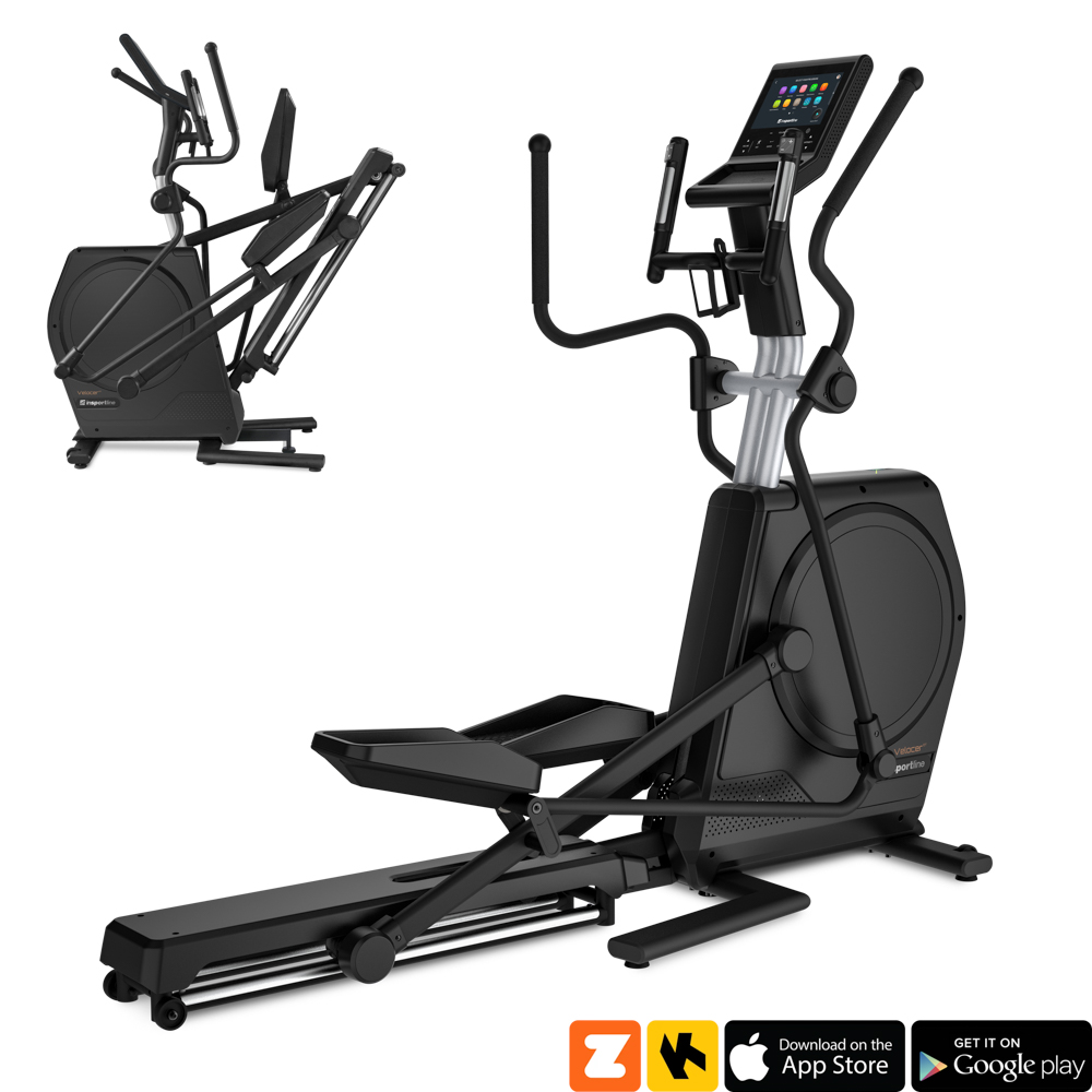 Aparat eliptic electronic (max.150 kg) inSPORTline Velocer ET IN26627+29520