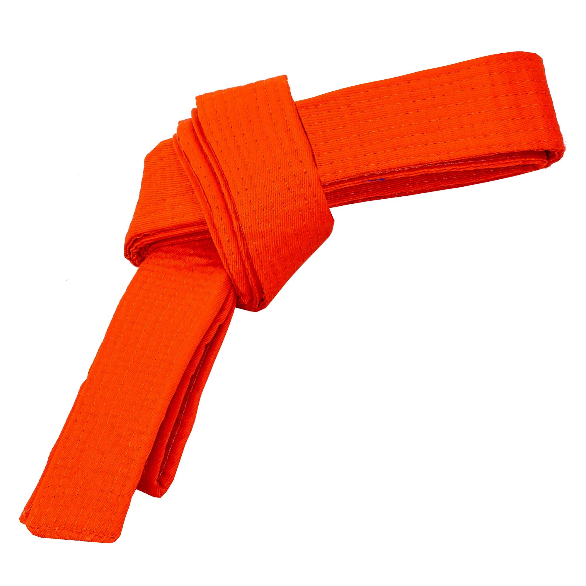 Пояс для кимоно l=280 см CO-4074 orange (12679)
