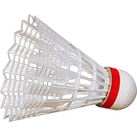 Воланчик для бадминтона нейлоновый (1 шт.) Victor 1000 100850 red/white (12706)