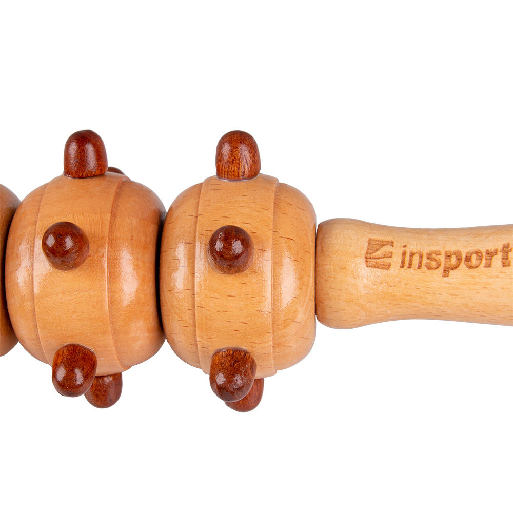 Bara masaj din lemn (8 elemente), 48 cm inSPORTline Marlee 200 25256 (8756)