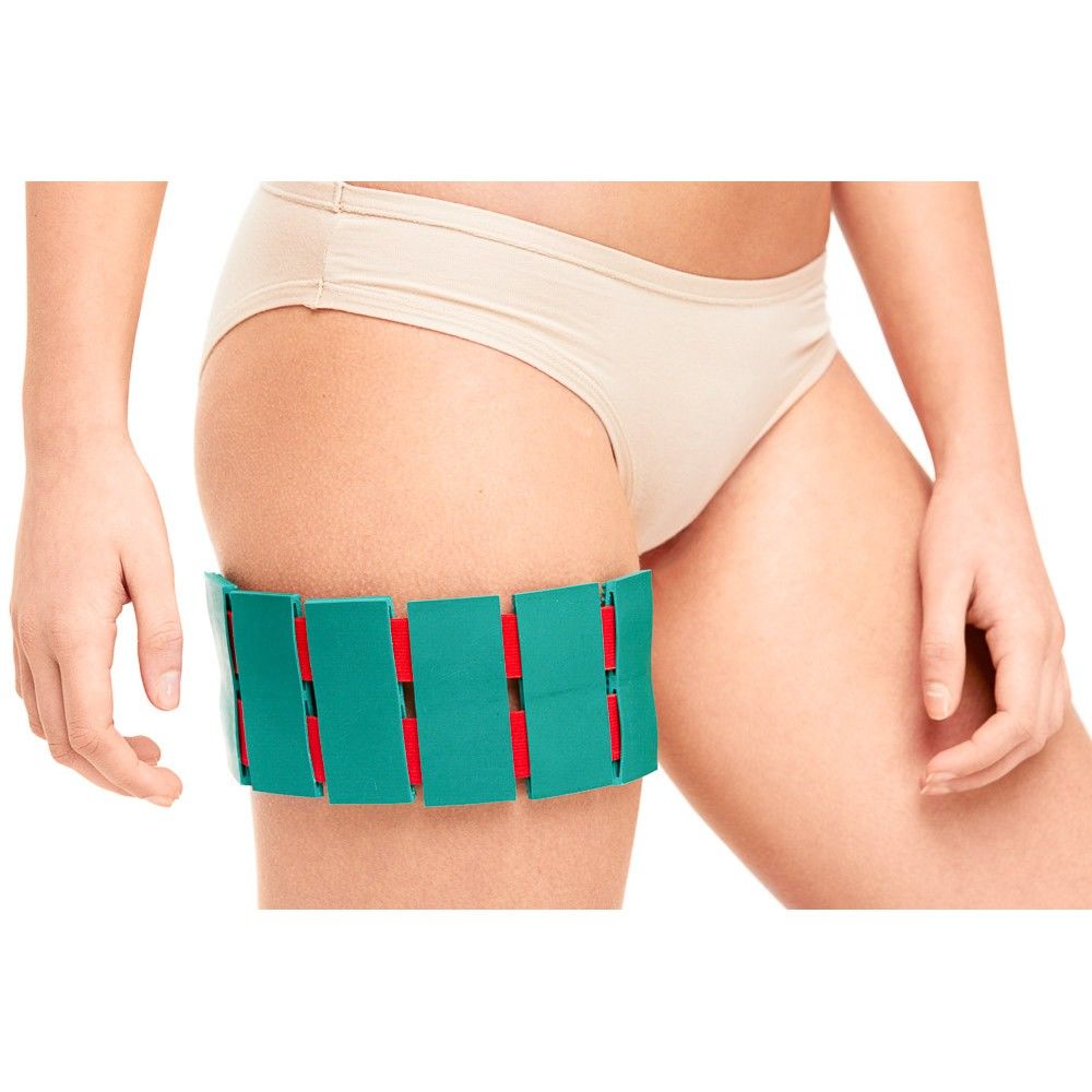 Briu Lyapko masaj acupunctura "Malis" (6 plastine), 36х84 mm, 3.5 Ag (4710)