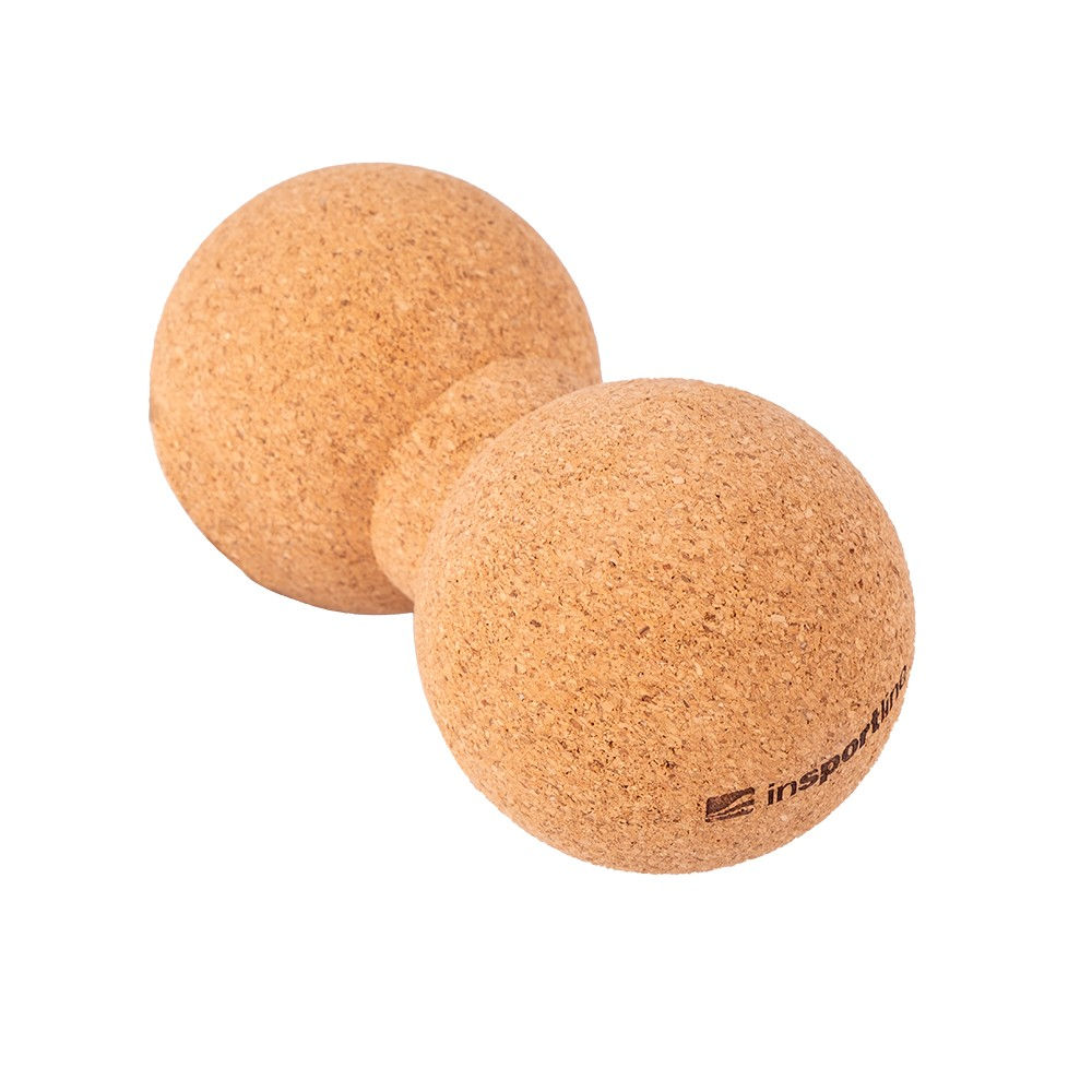 Minge masaj dublu cork 16x8 cm inSPORTline Jalkor 26071 (10910)