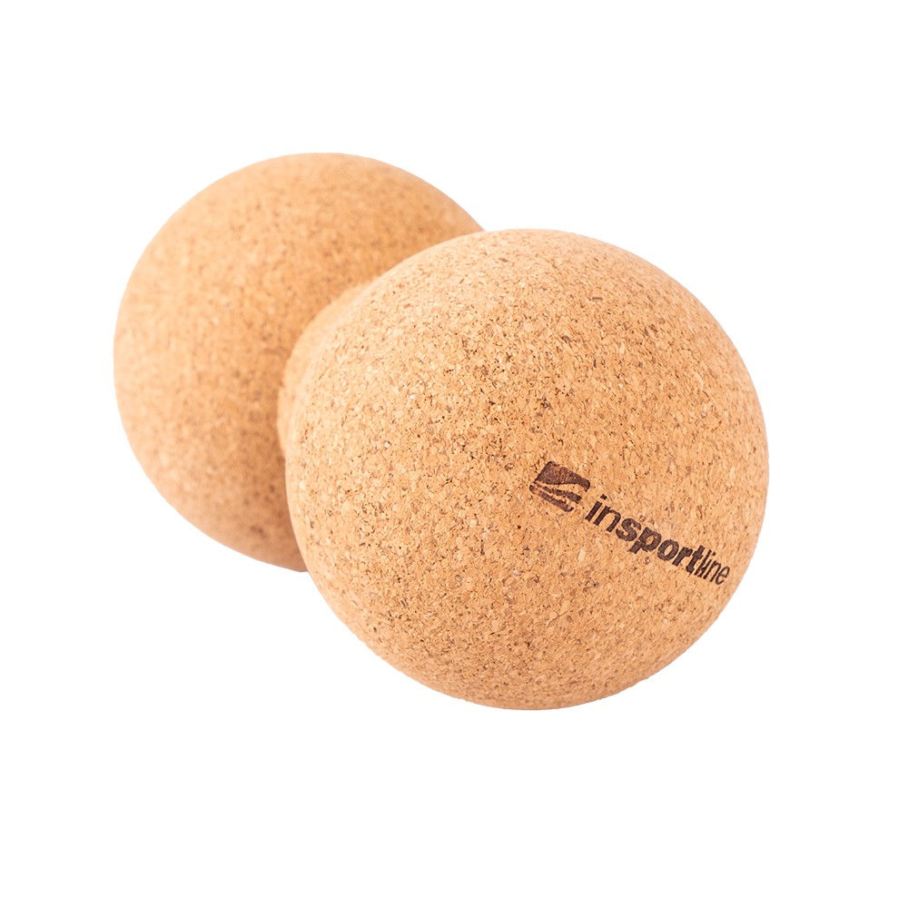 Minge masaj dublu cork 16x8 cm inSPORTline Jalkor 26071 (10910)