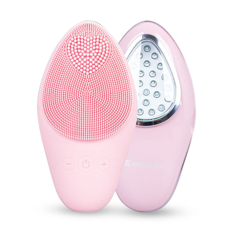 Perie de curatare faciala sonica cu LED inSPORTline 23081 (5981)