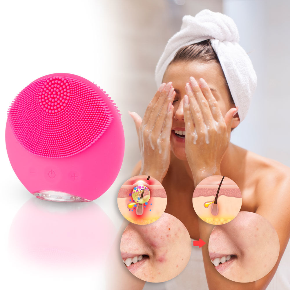 Perie de curatare faciala sonica inSPORTline 23080 (5980)