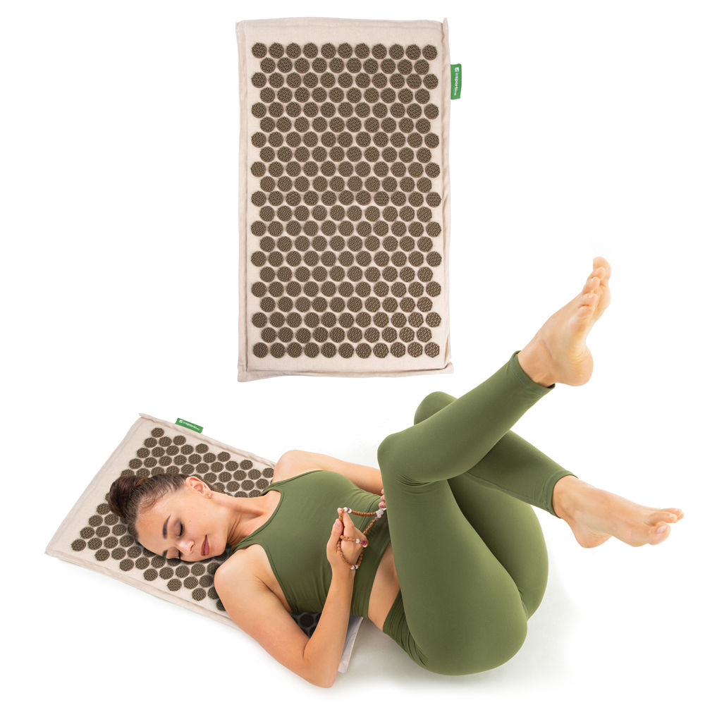 Акупунктурный мат 72х44х2 см inSPORTline 19125 beige (3432)