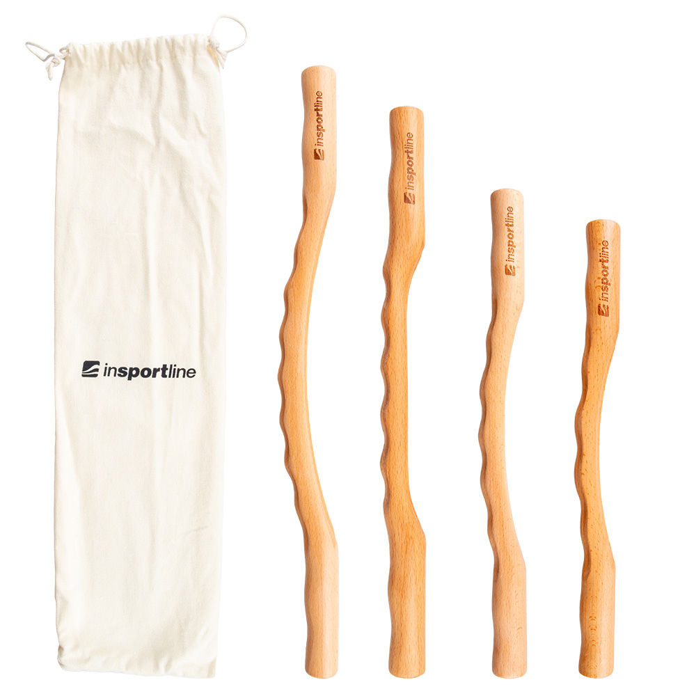 Set bete pt masaj din lemn inSPORTline Jarosa 25272 (8915)