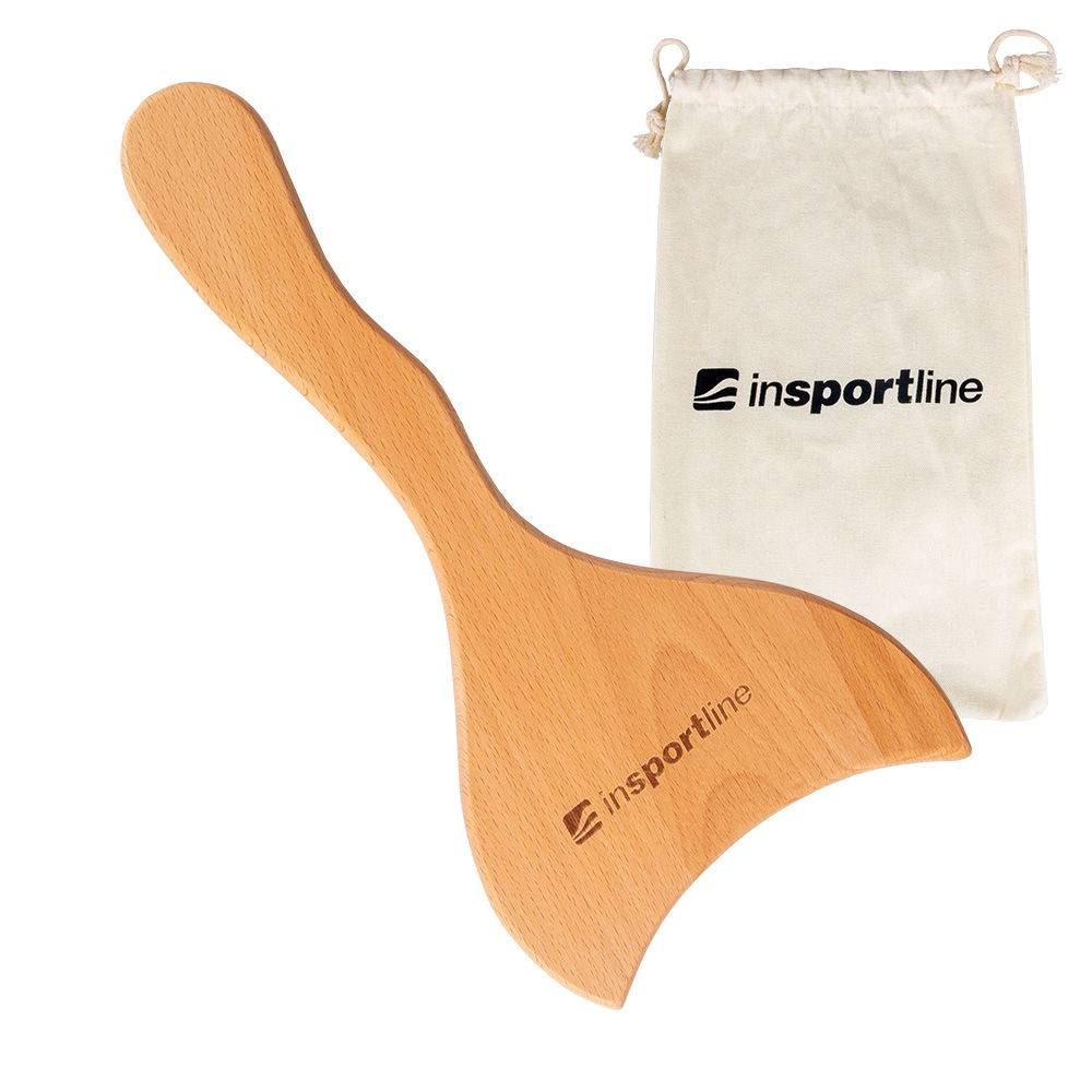 Spatula din lemn pt masaj anticelulitic inSPORTline Baqshee 25248 200 (9040)