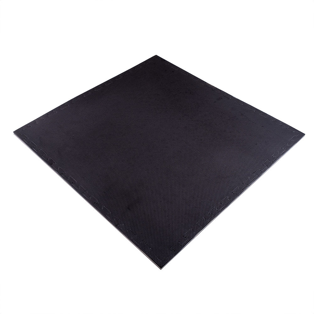 Tatami mat Eva Puzzle 1x1 m, 2 cm, 80 kg/m3 inSPORTline Sazegul 25874-1 black-grey (10246)