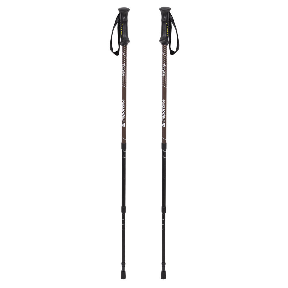 Bastoane trekking (2 buc.) 65-135 cm inSPORTline Treking 11474 white (2887)