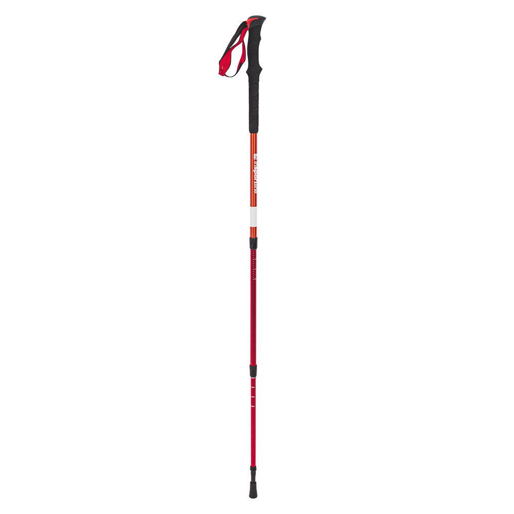 Baston trekking (1 buc.) 67-135 cm inSPORTline Altiplano 100 13151 red (2889)