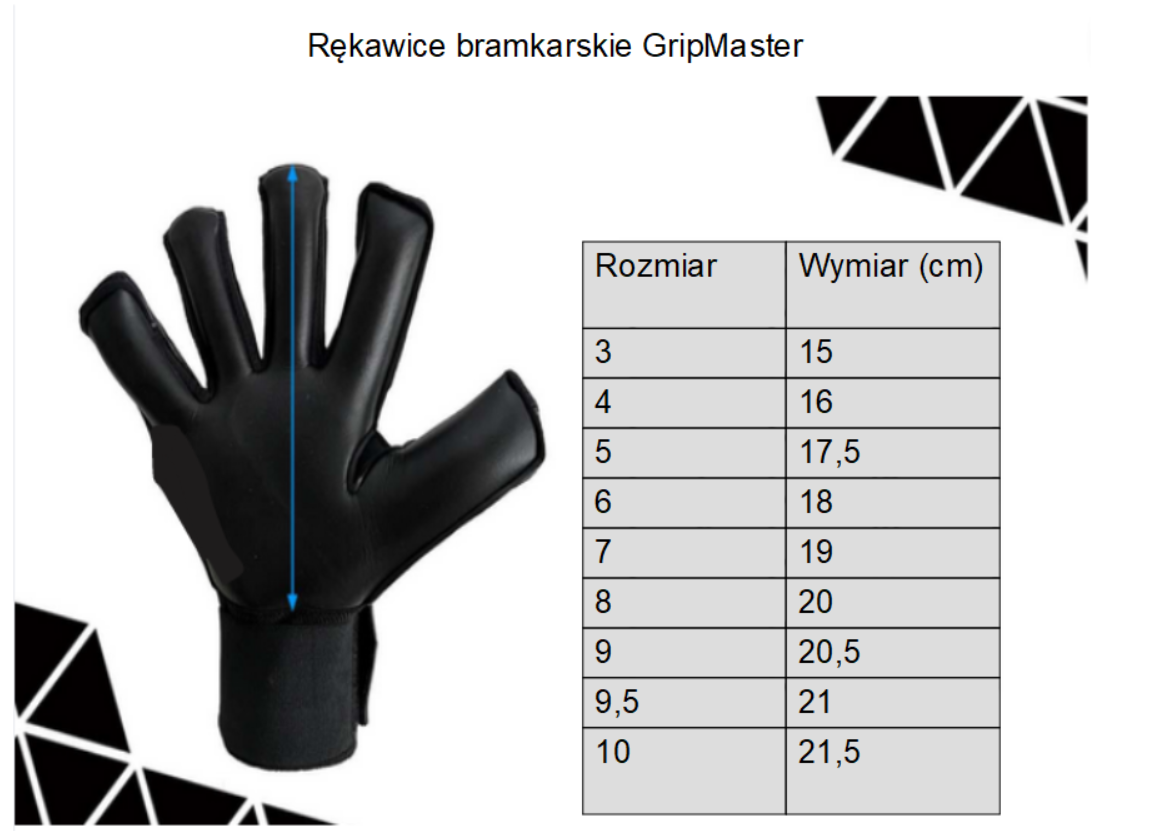 Manusi fotbal portar m.9 Yakima GripMaster 100726 (9985)