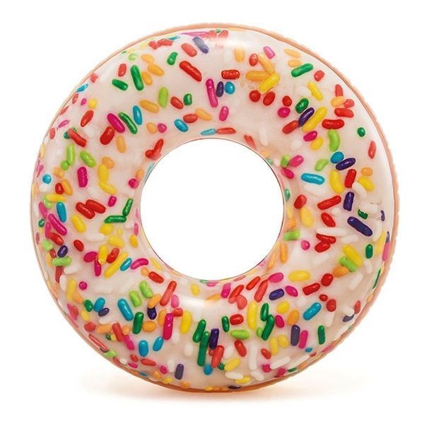 Cerc gonflabil "Donut glazurat" d=114 cm, 9+ (max. 100 kg) Intex 56263 (12942)