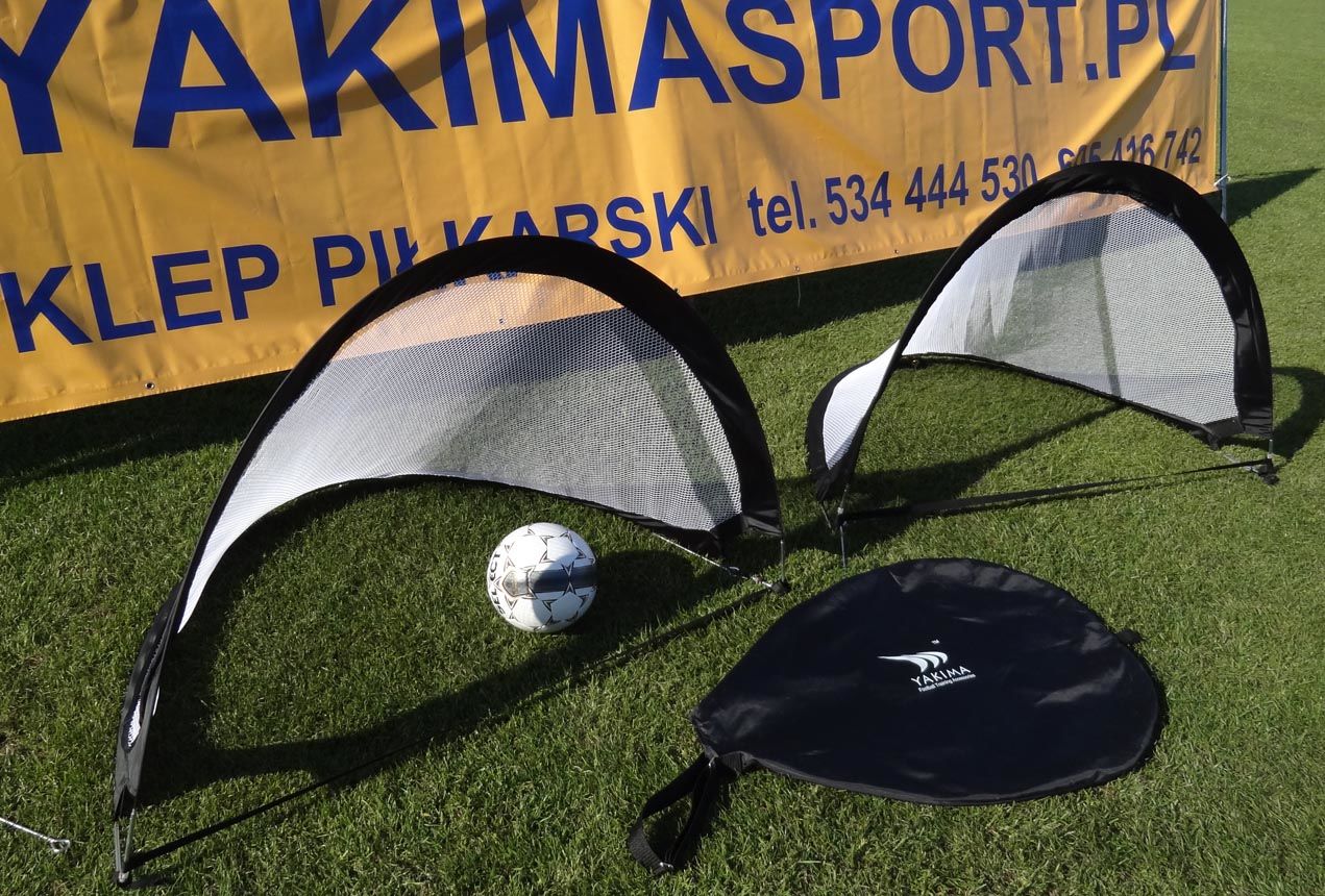 Poarta de fotbal oval (2 buc.) 1.2x0.8 m Yakimasport 100025 (1060)