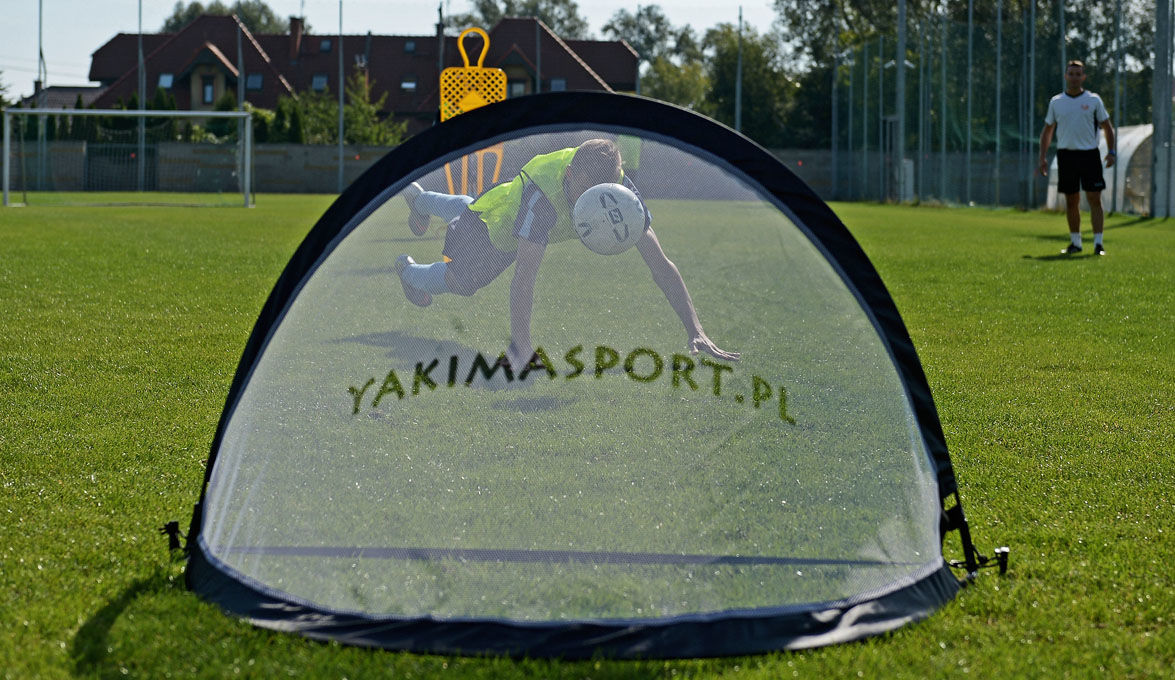 Poarta de fotbal oval (2 buc.) 1.2x0.8 m Yakimasport 100025 (1060)