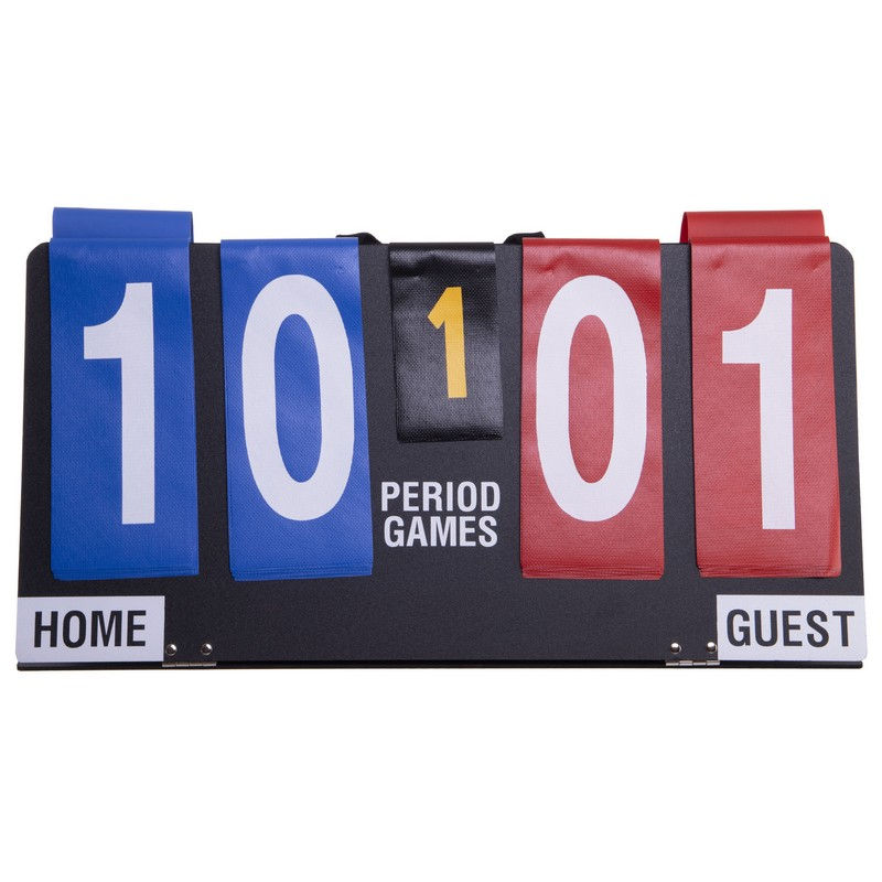 Перекидное табло для спортивных игр, 4 знака (60x30 см) JB100 (11415)